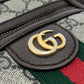 GUCCI Shoulder Bag 598127 GG Supreme Canvas Brown GG Supreme Ophidia