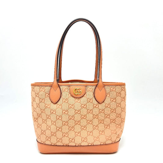 GUCCI Tote Bag 742102 GG canvas pink GG Canvas Ophidia GG Small