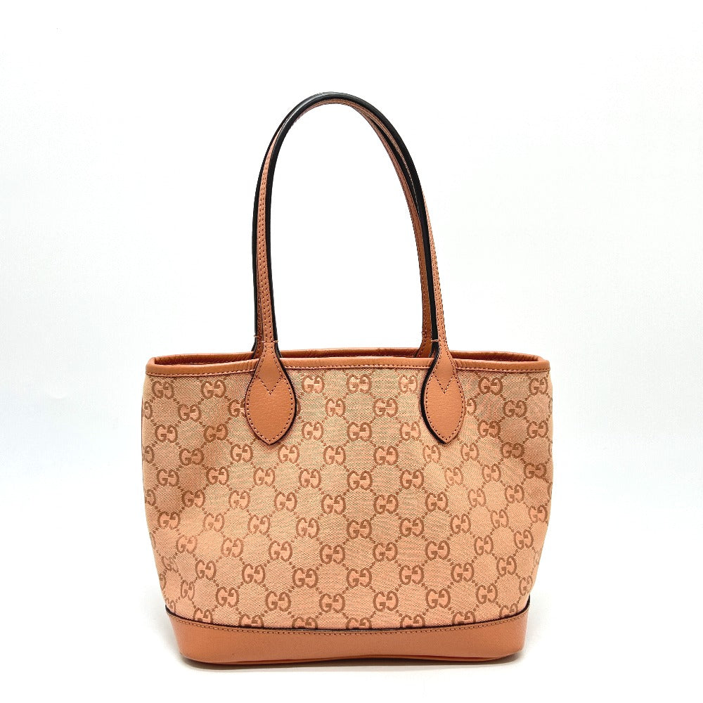 GUCCI Tote Bag 742102 GG canvas pink GG Canvas Ophidia GG Small