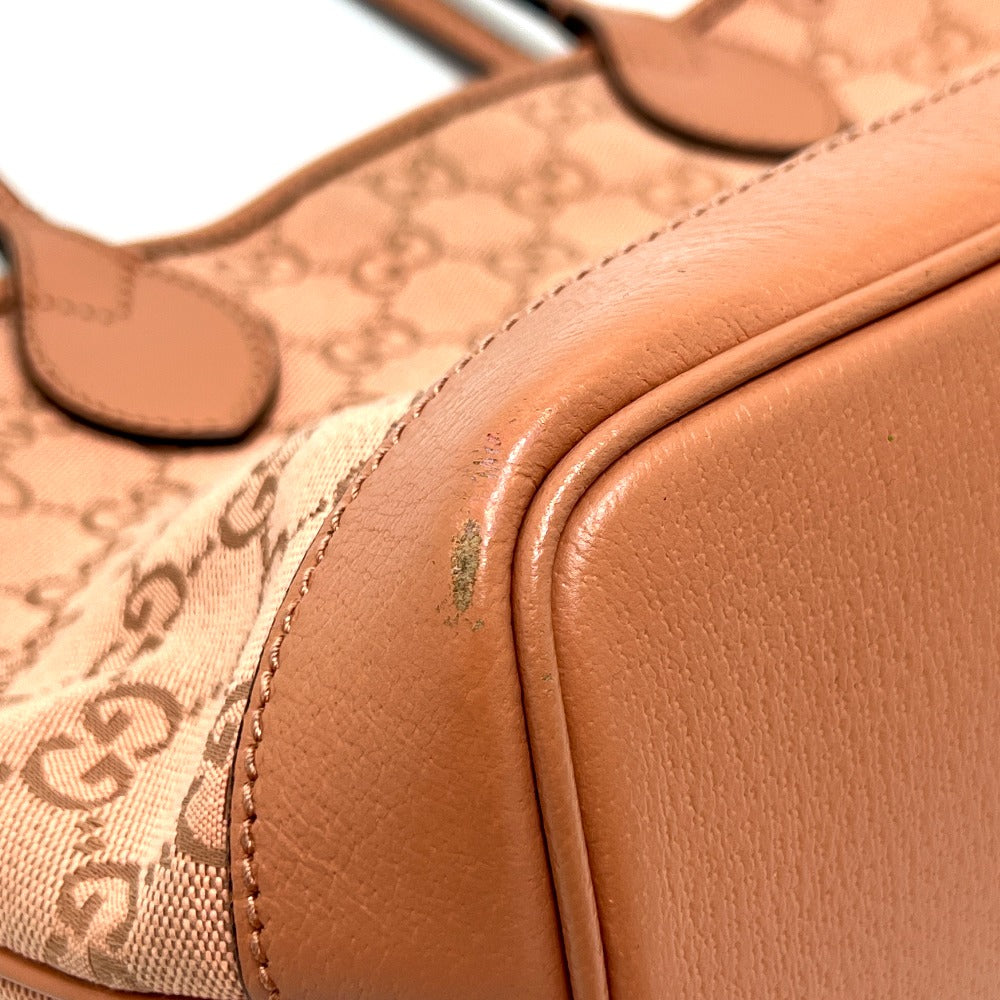 GUCCI Tote Bag 742102 GG canvas pink GG Canvas Ophidia GG Small