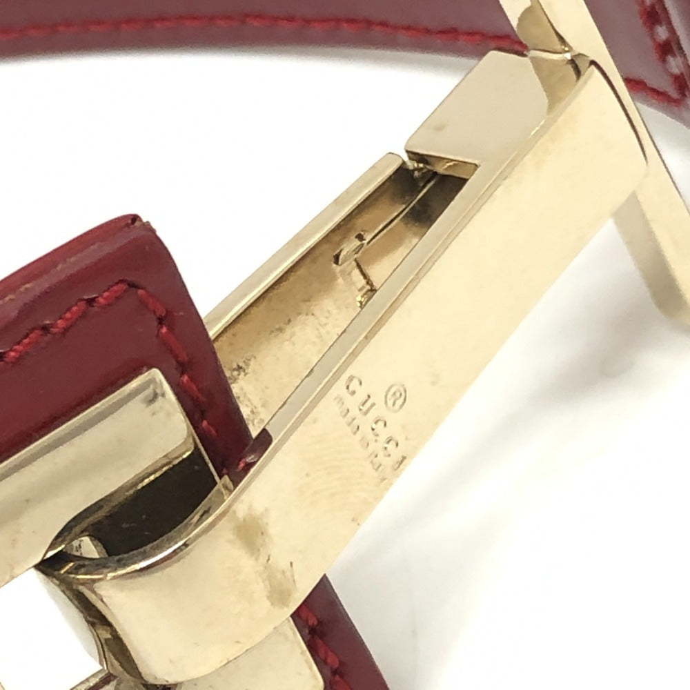 GUCCI Shoulder Bag 002058 GG canvas Red GG canvas