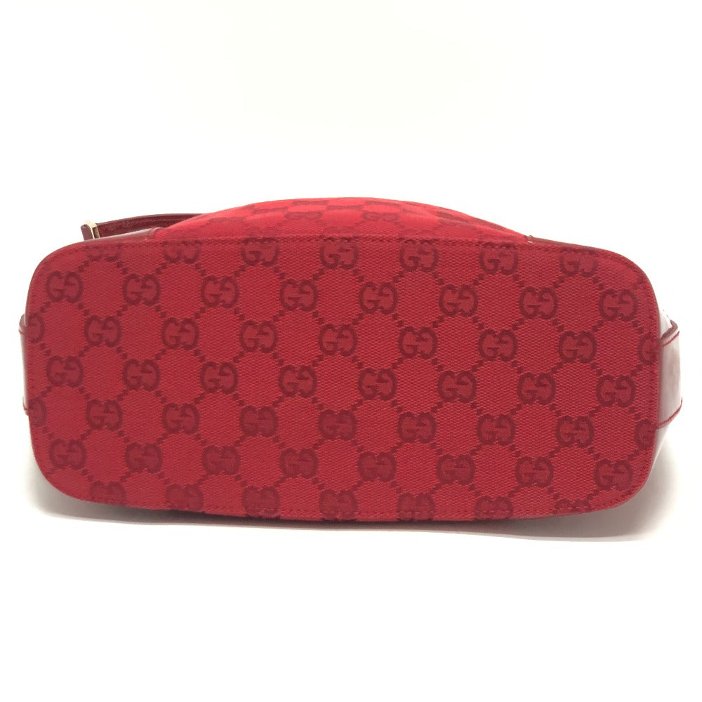 GUCCI Shoulder Bag 002058 GG canvas Red GG canvas
