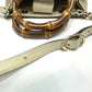 GUCCI Handbag 368823 leather white logo Women Used Authentic
