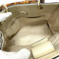 GUCCI Handbag 368823 leather white logo Women Used Authentic