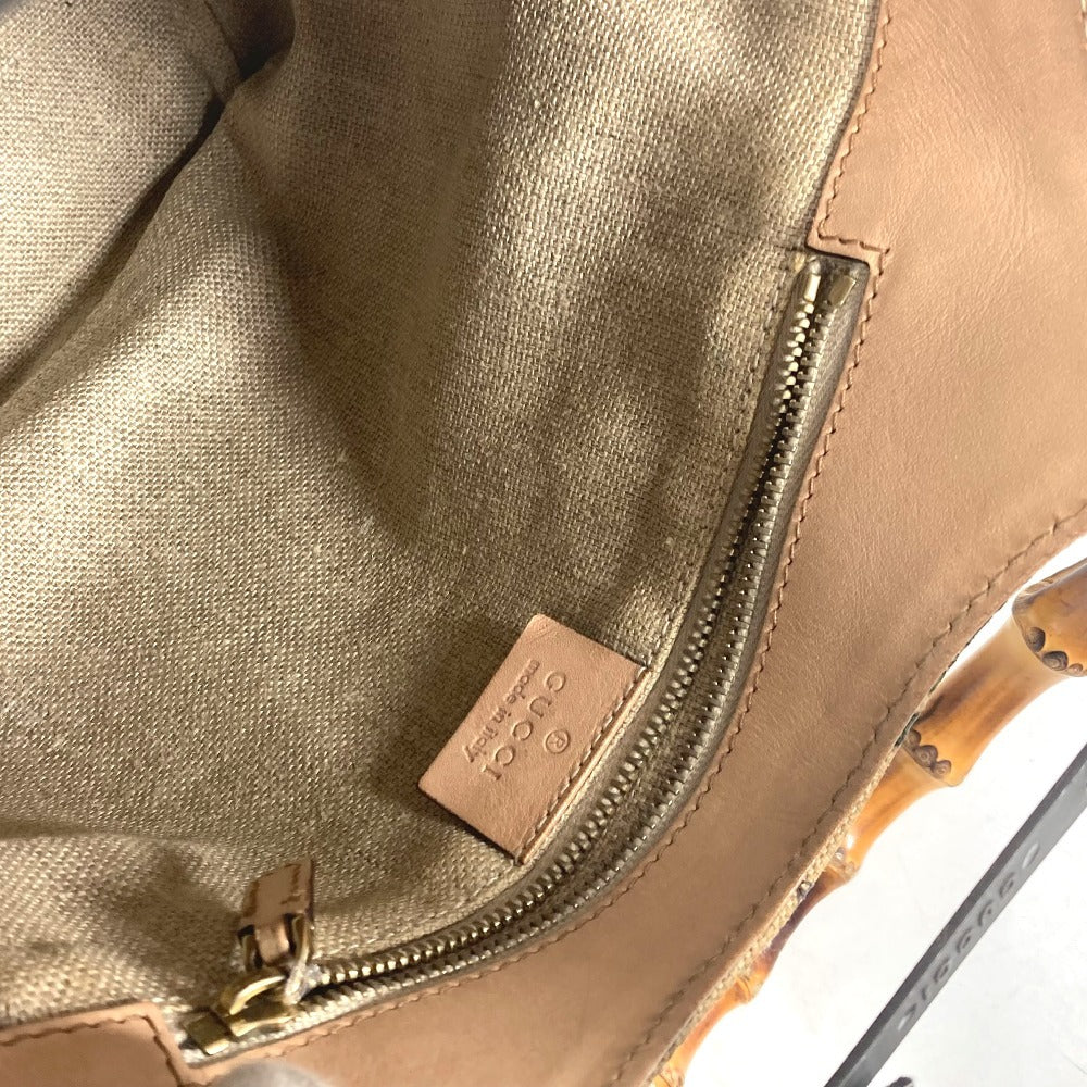 GUCCI Handbag 140203 canvas multicolor Flora Bamboo Floral Flower