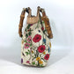 GUCCI Handbag 140203 canvas multicolor Flora Bamboo Floral Flower