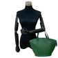 LOUIS VUITTON Handbag M52274 Epi Leather green Epi Sun jack Women Used Authentic