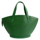 LOUIS VUITTON Handbag M52274 Epi Leather green Epi Sun jack Women Used Authentic