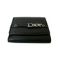 Dior Bifold Wallet leather black
