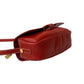 LOEWE Shoulder Bag leather Red Anagram logo Women Used Authentic