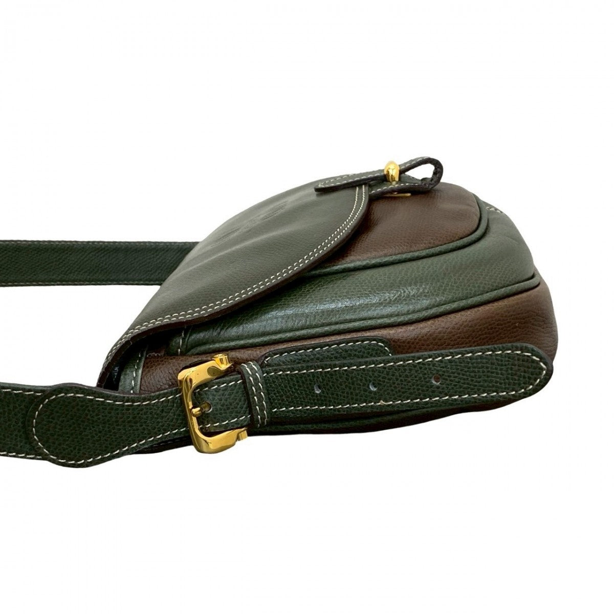 LOEWE Shoulder Bag leather khaki