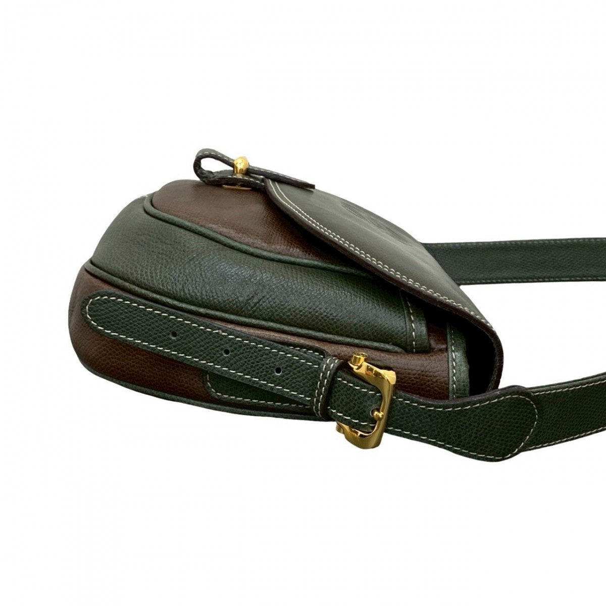 LOEWE Shoulder Bag leather khaki