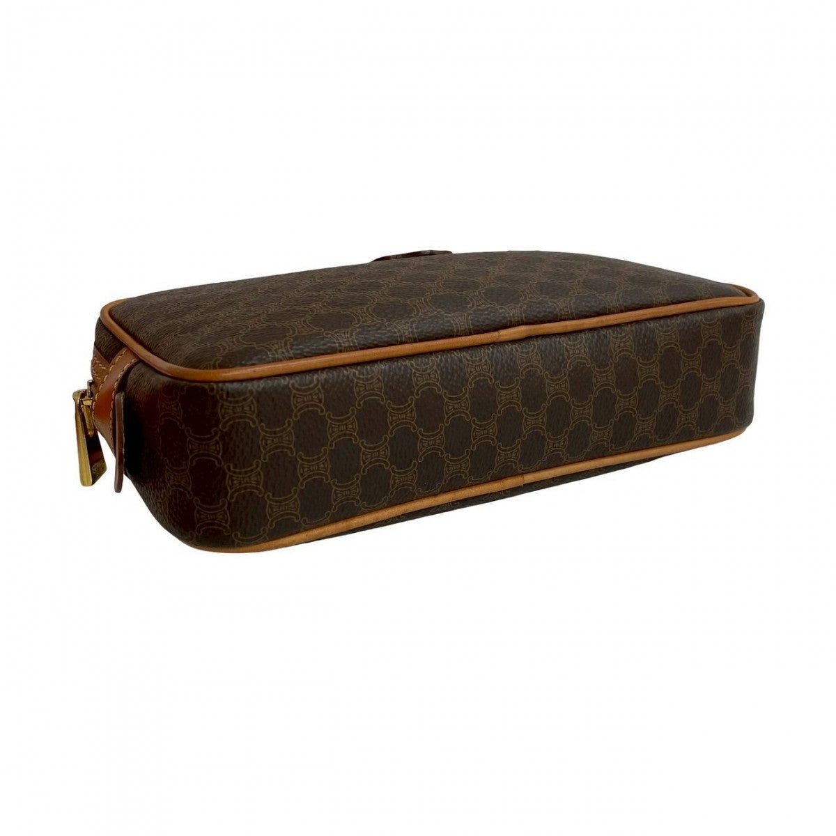 CELINE Shoulder Bag leather Brown