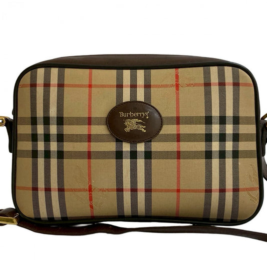 Burberrys Shoulder Bag leather beige