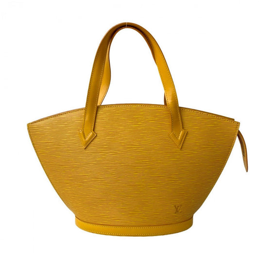LOUIS VUITTON Handbag M52279 Epi Leather yellow Epi Sun jack Women Used Authentic