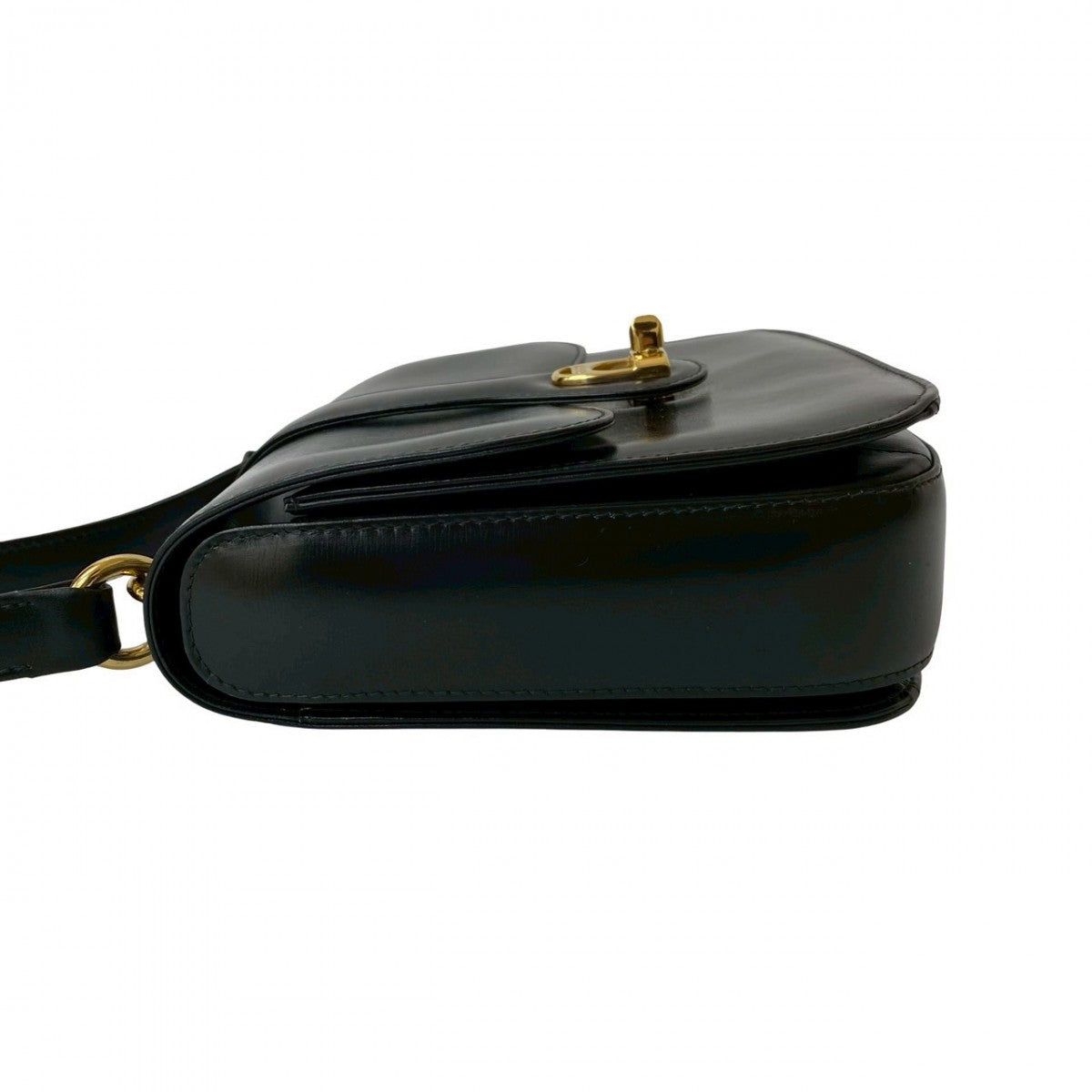 GUCCI Shoulder Bag leather black