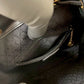 GUCCI Backpack leather black Bamboo