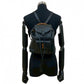 GUCCI Backpack leather black Bamboo