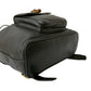 GUCCI Backpack leather black Bamboo