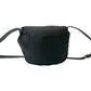 LOEWE Shoulder Bag leather Navy Anagram logo Women Used Authentic