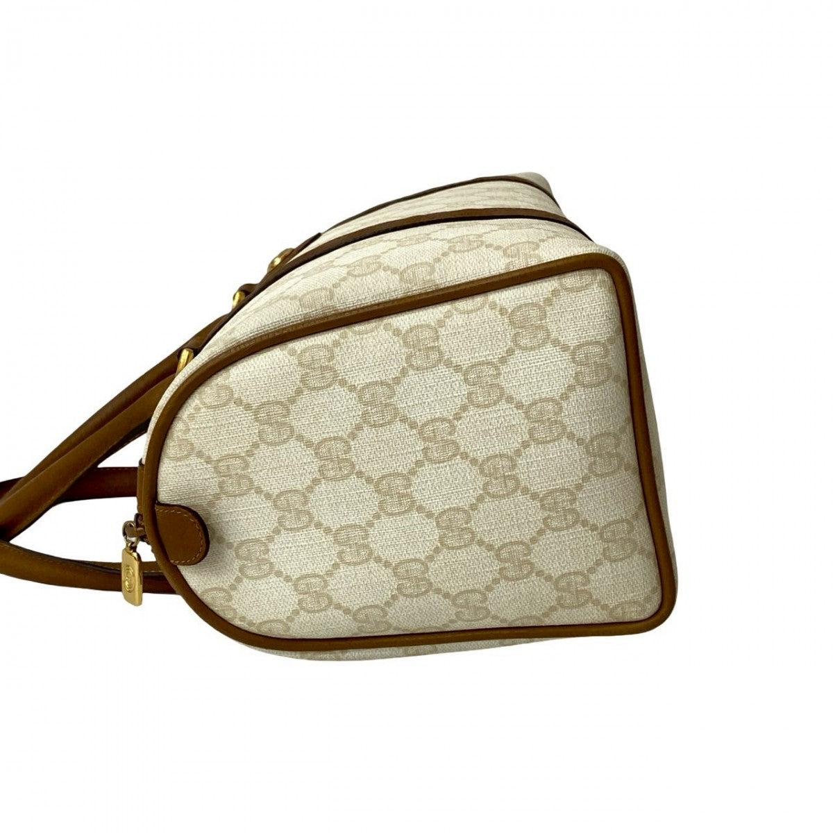 GUCCI Handbag leather white