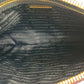 PRADA Handbag Leather, Nylon wine-red PRADA triangle logo Metal Women Used Authentic