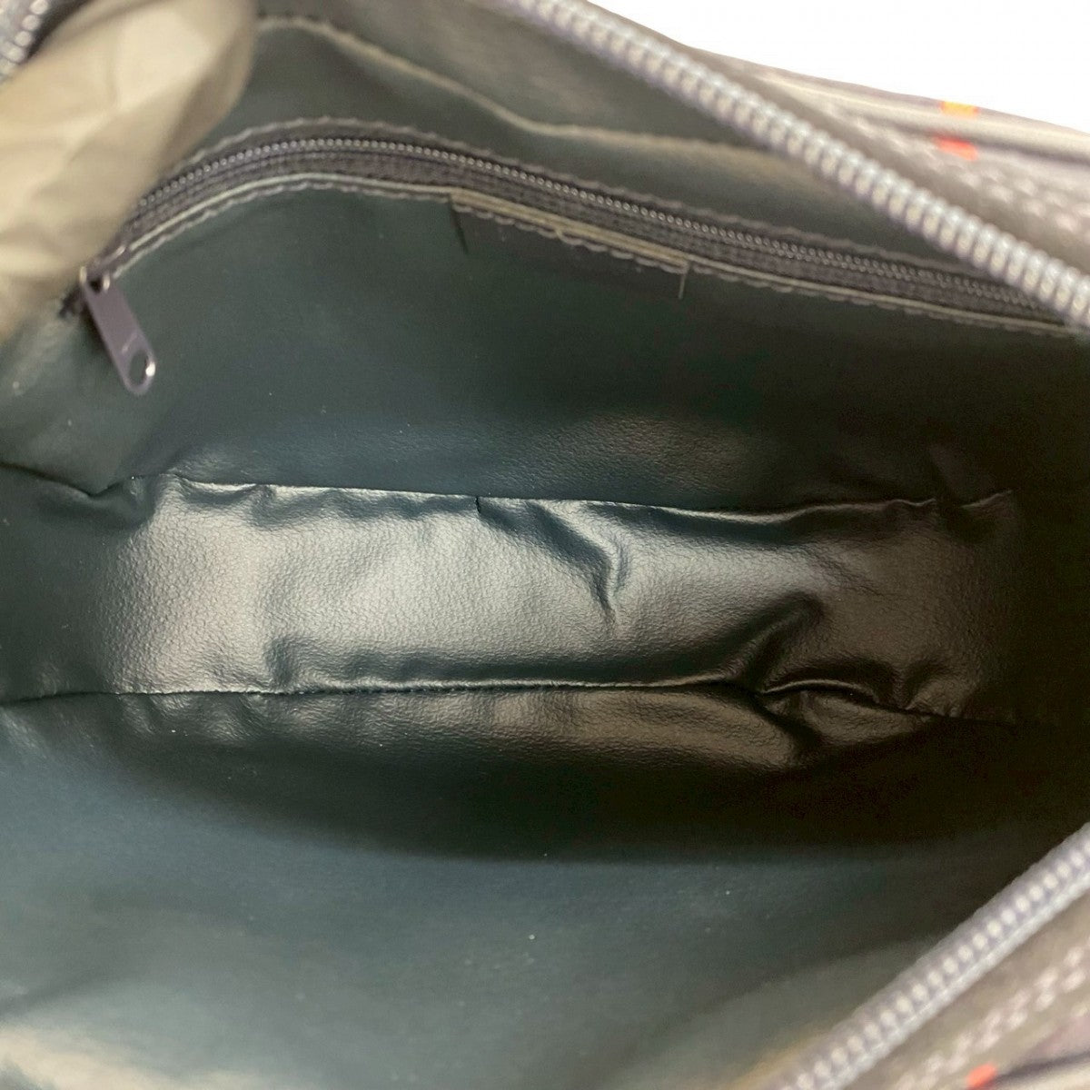 BURBERRY Shoulder Bag Leather, Canvas Navy Shadow Horse logo Metal Nova Check Women Used Authentic