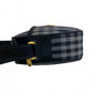 BURBERRY Shoulder Bag Leather, Canvas Navy Shadow Horse logo Metal Nova Check Women Used Authentic