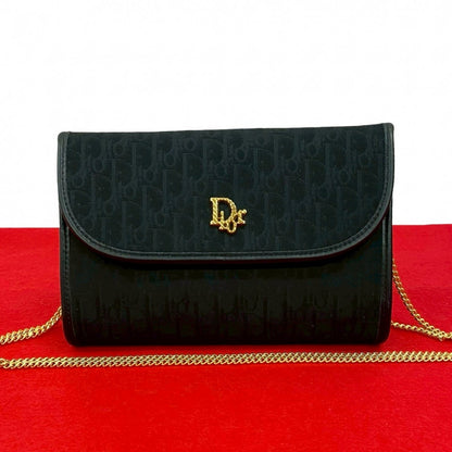Dior Shoulder Bag canvas black