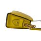PRADA Shoulder Bag leather yellow