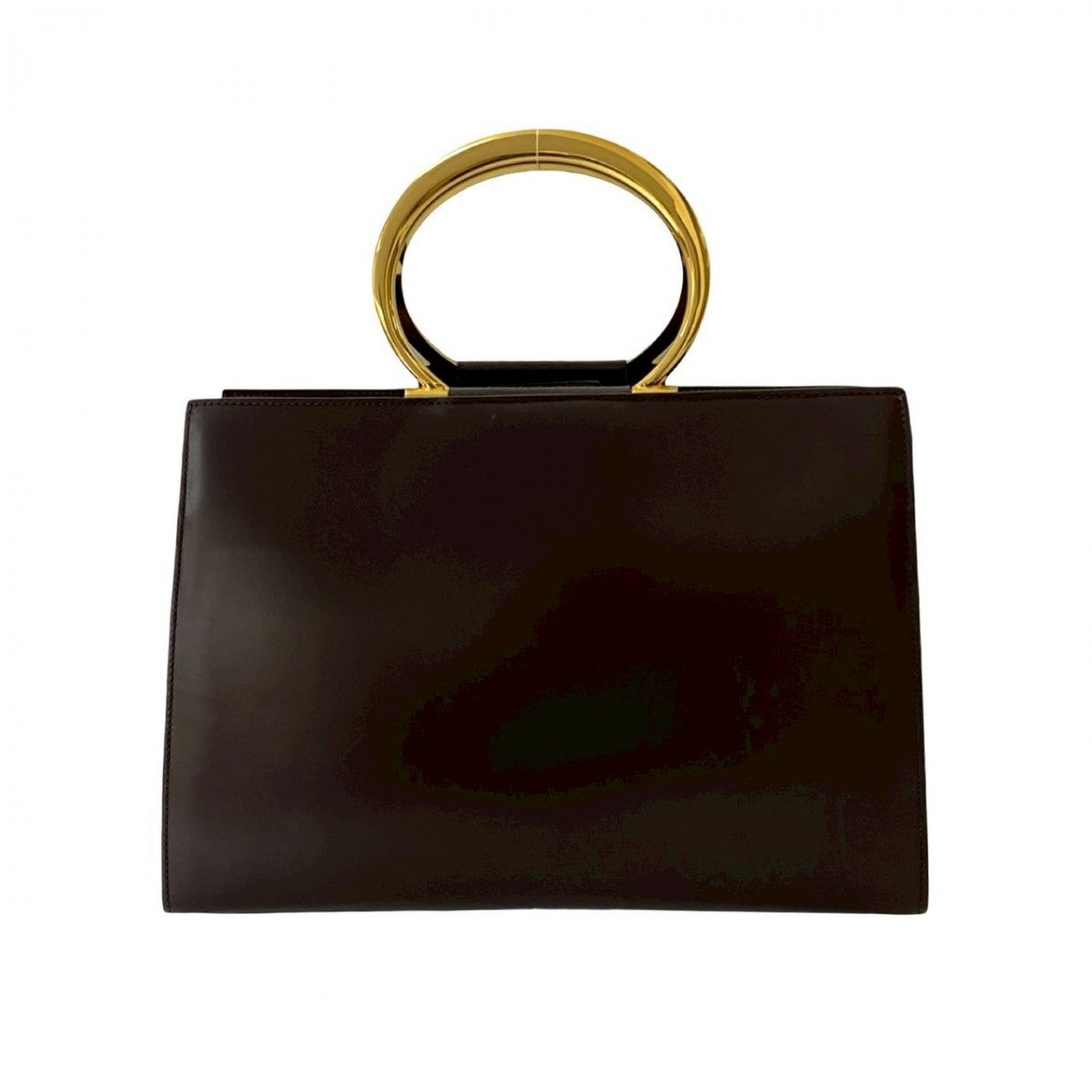 CELINE Handbag Calfskin Brown