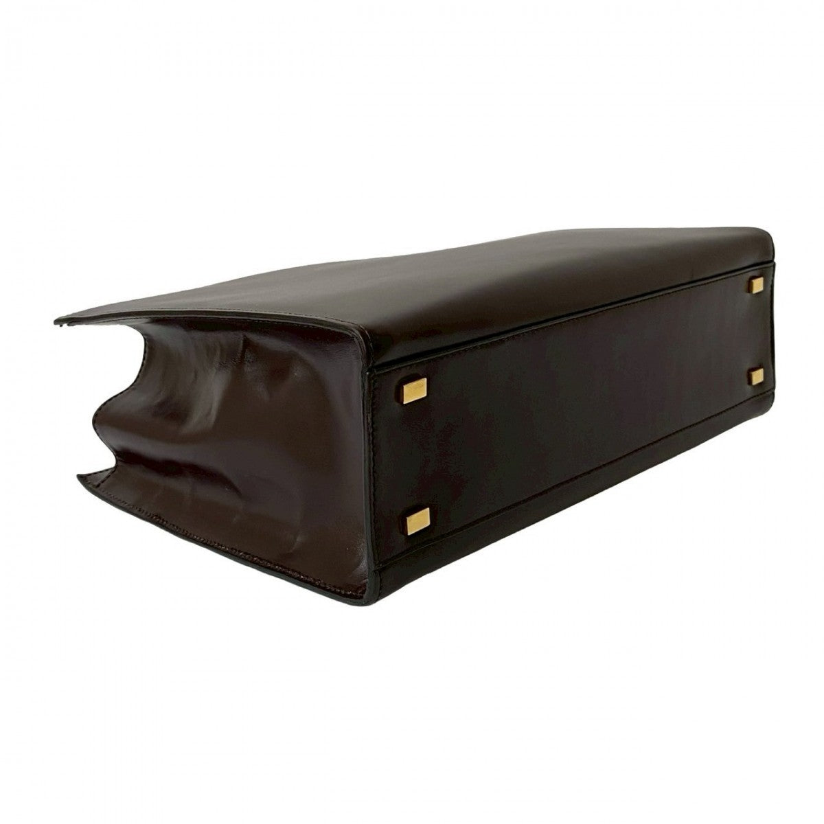 CELINE Handbag Calfskin Brown