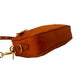 PRADA Shoulder Bag Nylon, Leather Orange Triangle Logo Metal Women Used Authentic
