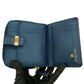 GIVENCHY Bifold Wallet leather Navy