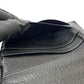 GUCCI Bifold Wallet leather black Belt motif Metal Women(Unisex) Used Authentic