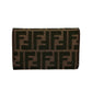 FENDI Tri-fold wallet leather black