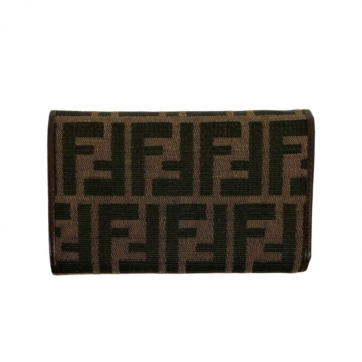 FENDI Tri-fold wallet leather black