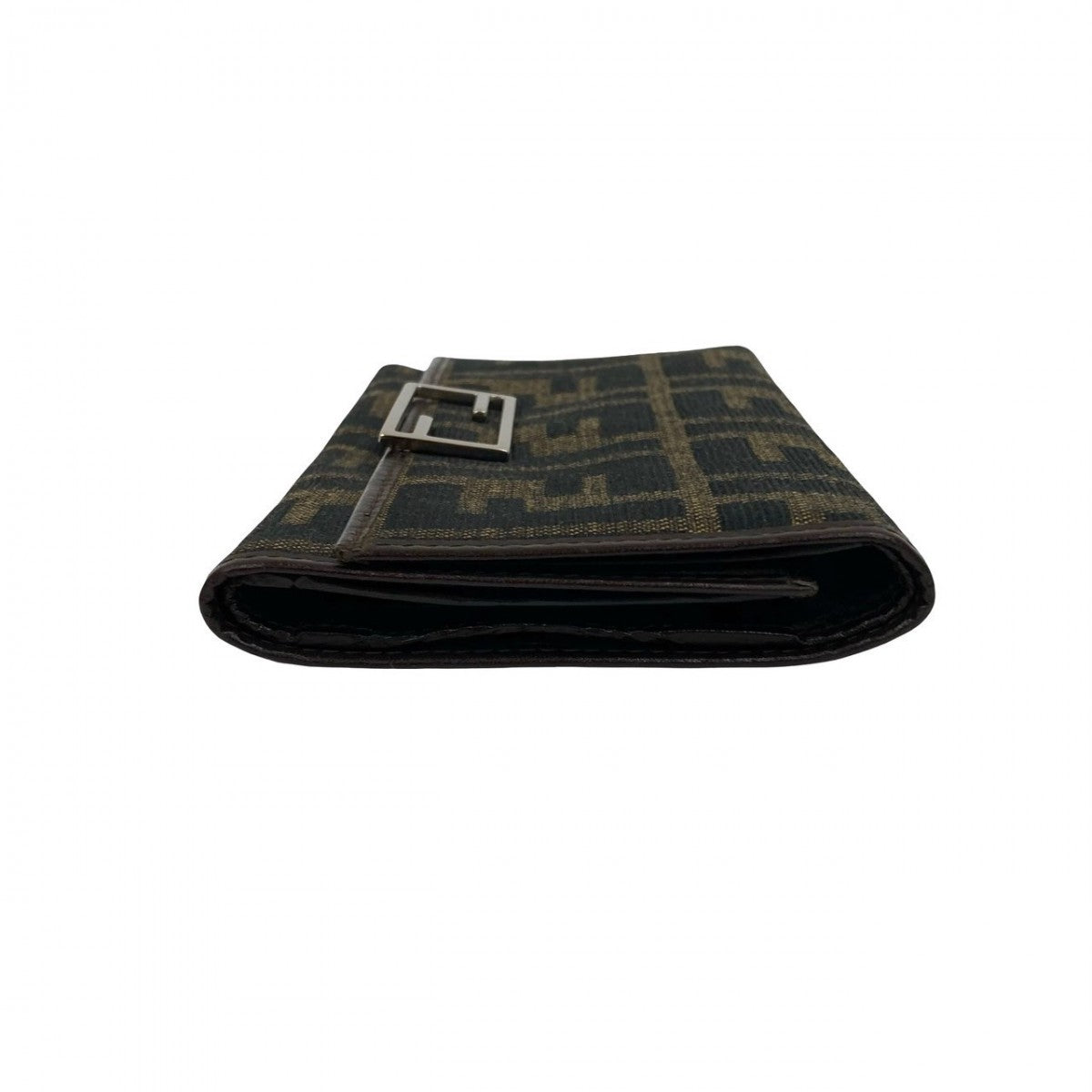 FENDI Tri-fold wallet leather black