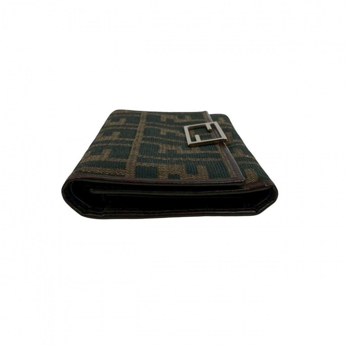 FENDI Tri-fold wallet leather black