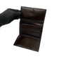 FENDI Tri-fold wallet leather black