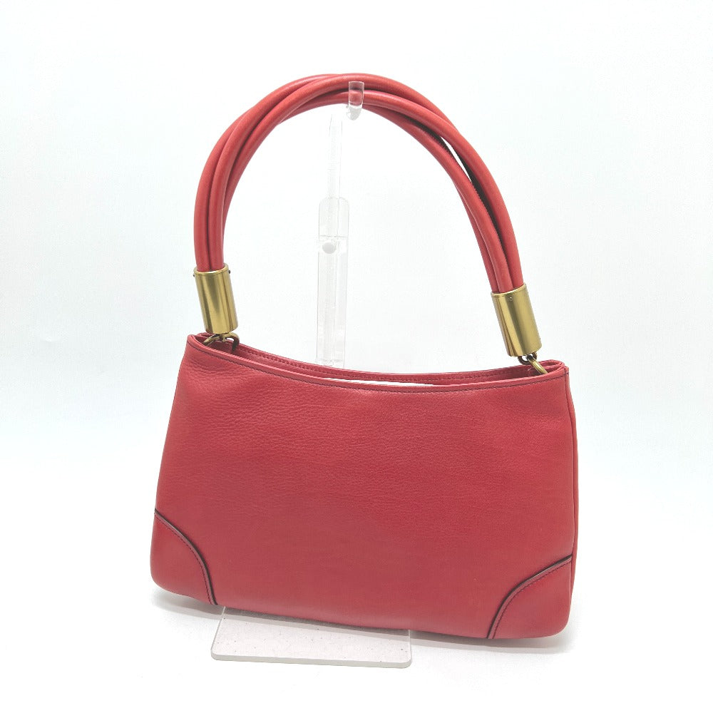 GUCCI Handbag 108964 leather Red logo