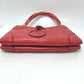 GUCCI Handbag 108964 leather Red logo