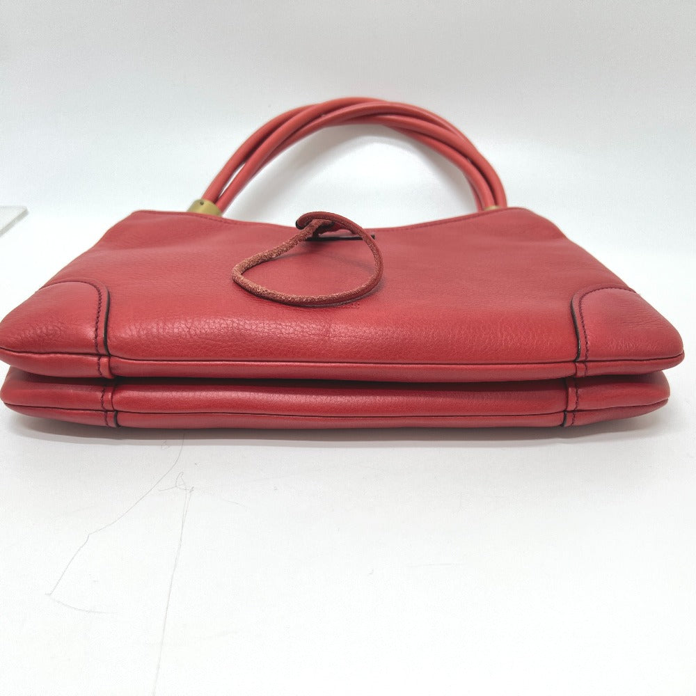 GUCCI Handbag 108964 leather Red logo