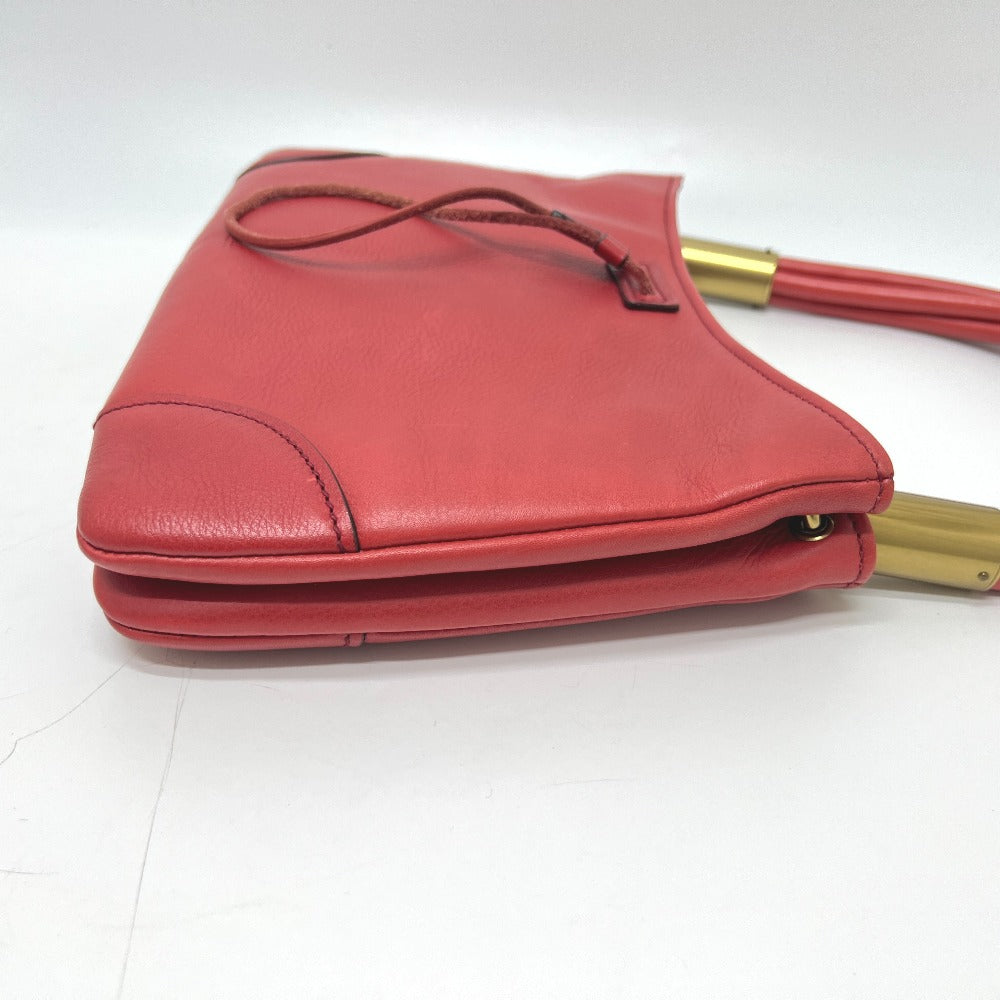 GUCCI Handbag 108964 leather Red logo