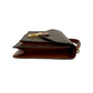 LOUIS VUITTON Shoulder Bag leather Brown Monogram Monceau