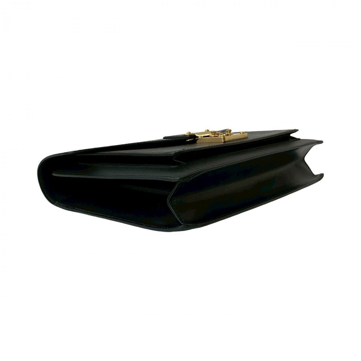LOUIS VUITTON Shoulder Bag M52122 Epi Leather black Epi Monceau