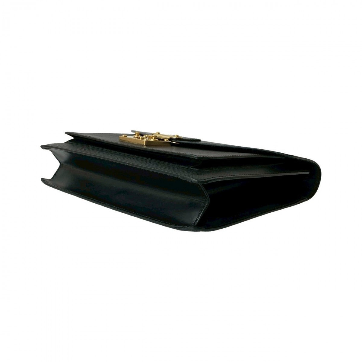 LOUIS VUITTON Shoulder Bag M52122 Epi Leather black Epi Monceau