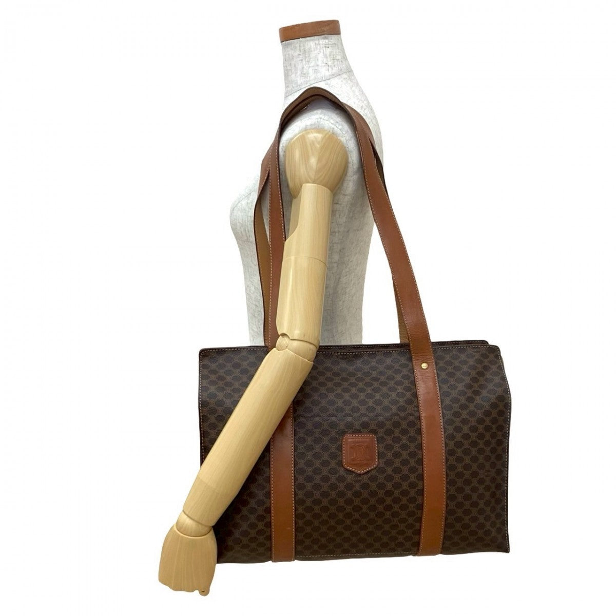 CELINE Tote Bag leather Brown