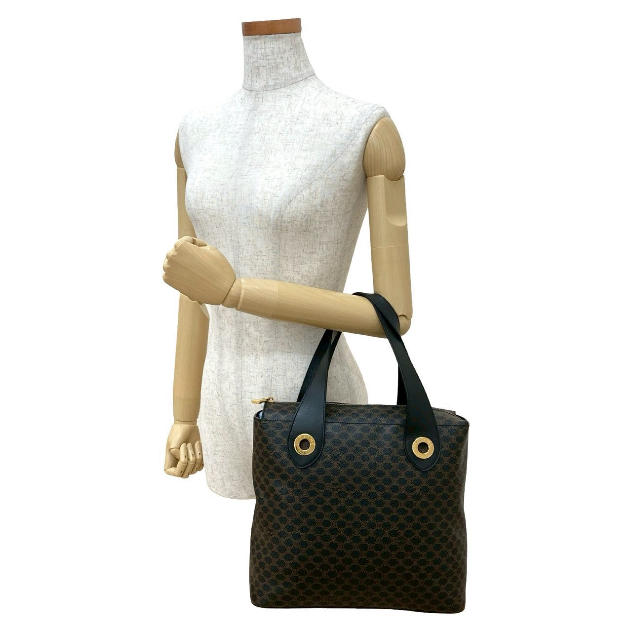 CELINE Handbag leather black