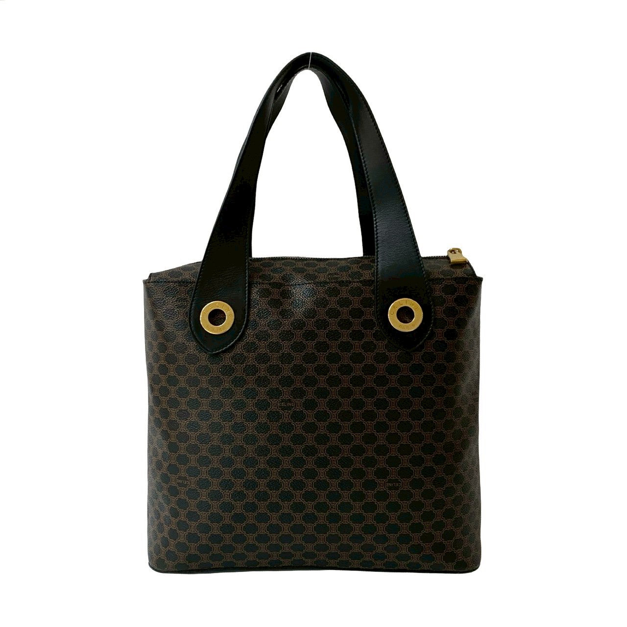CELINE Handbag leather black